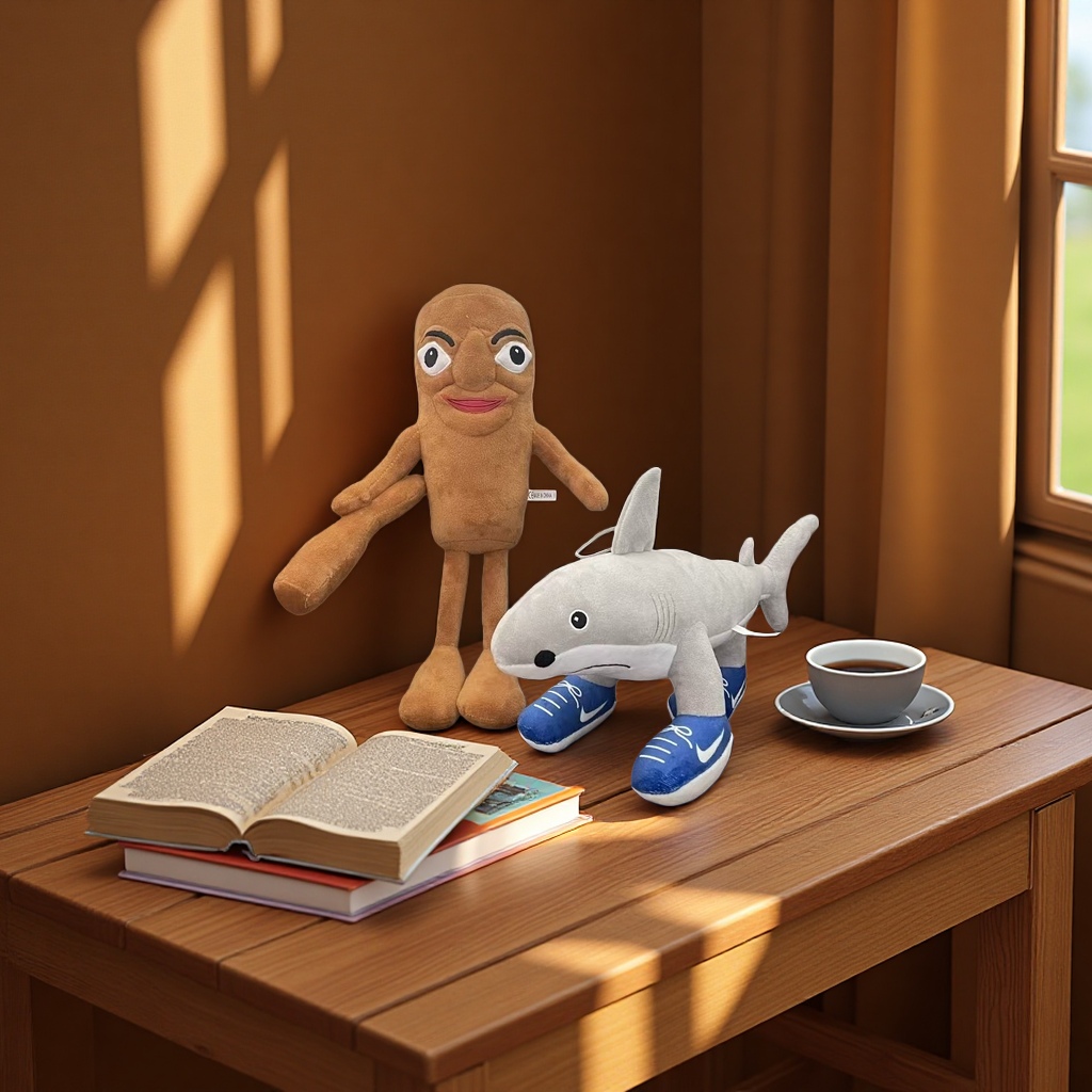 毛绒玩具实物图