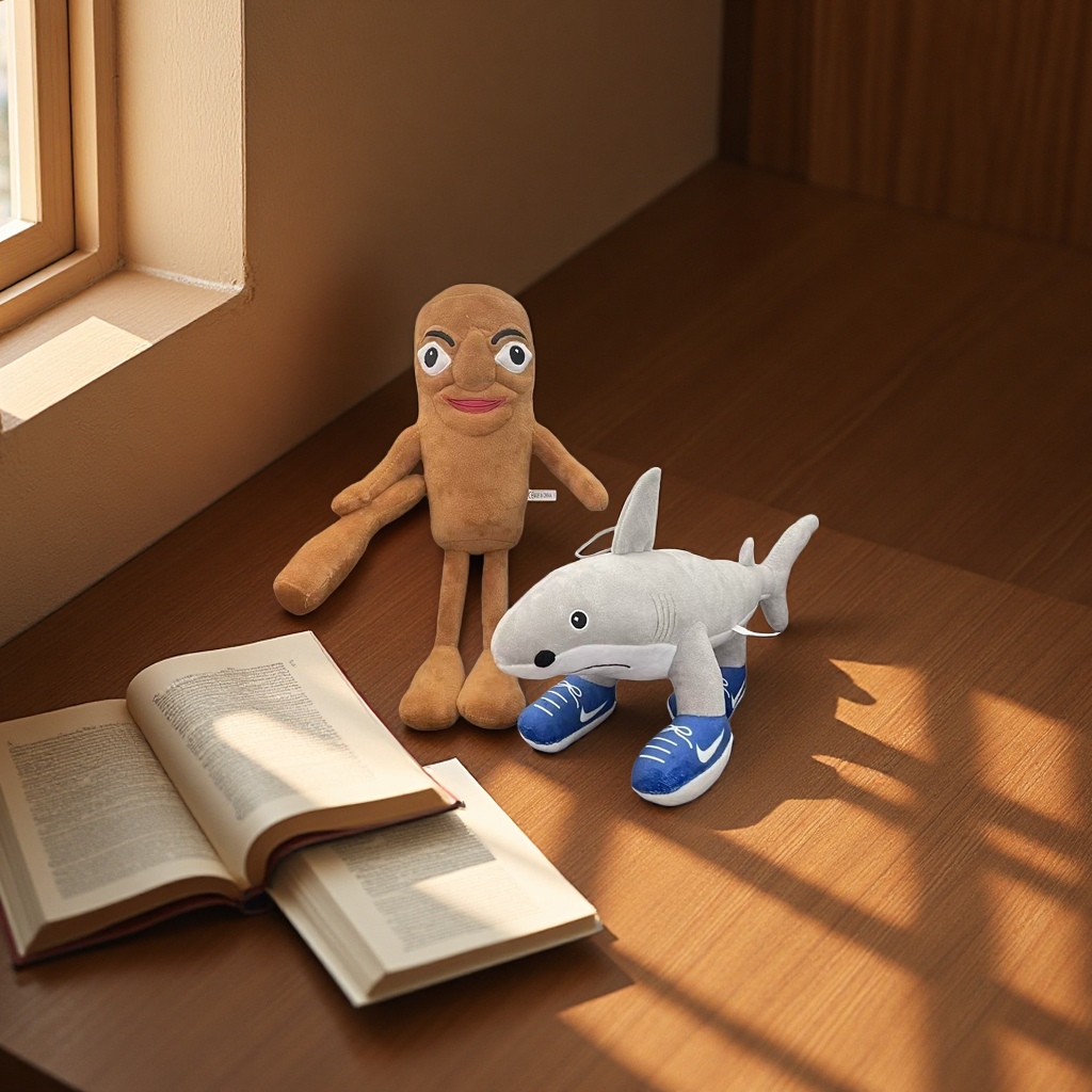 爆款毛绒玩具可爱软萌卡通抱枕玩偶居家装饰礼物