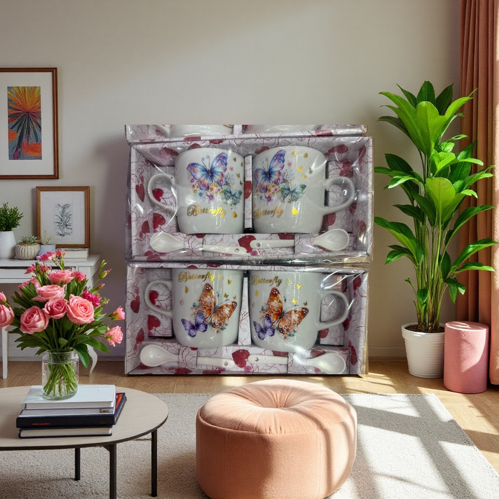 对杯包装袋 时尚简约礼品盒 2件装简约时尚个性创意礼品套装，