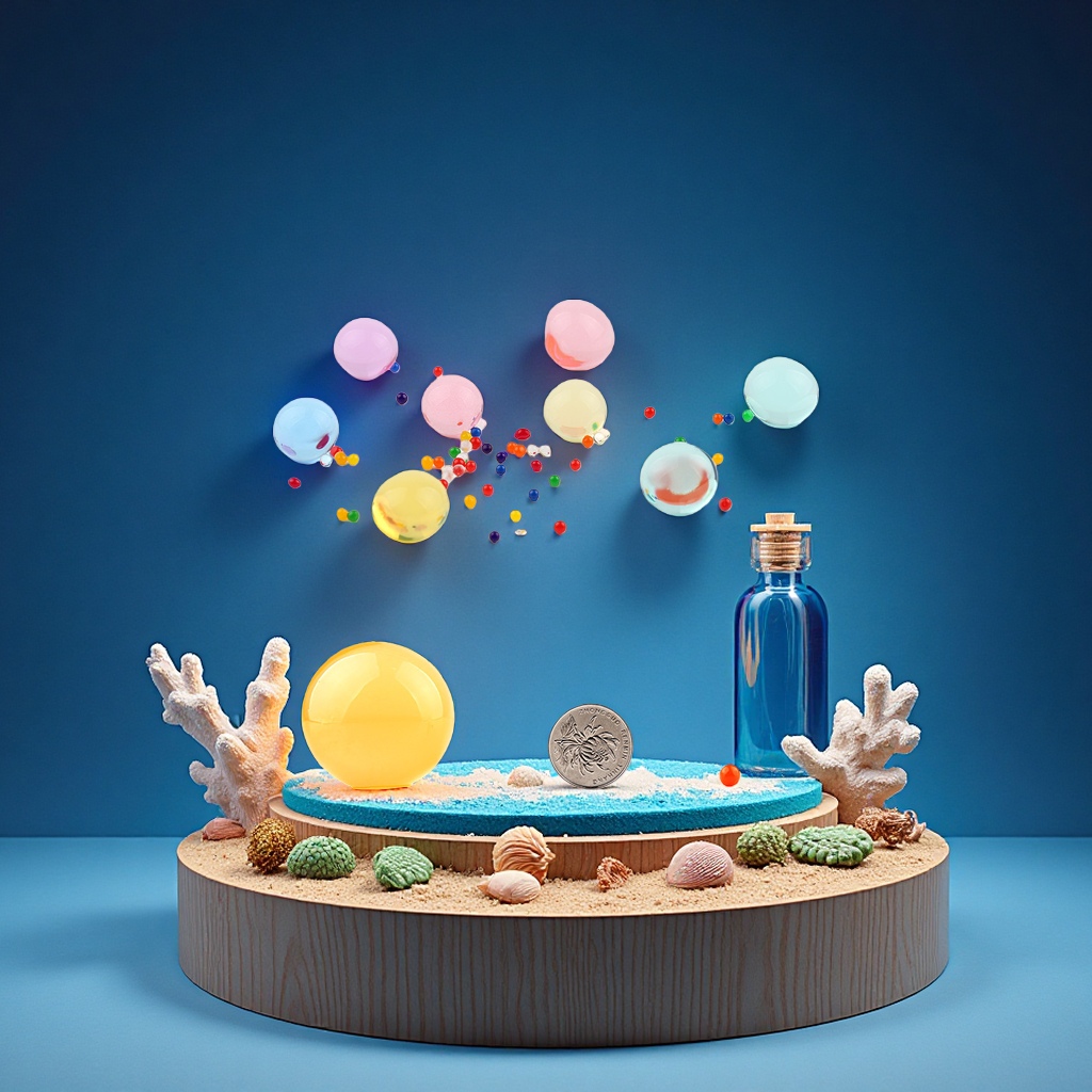 A complete set of DIY materials for the wishing bottle to expand when soaked in water, children's hands-on starry sky ocean glass bottle, wooden stopper drift bottle, hydroponic plant bottle, ecological bottle Application Scenario