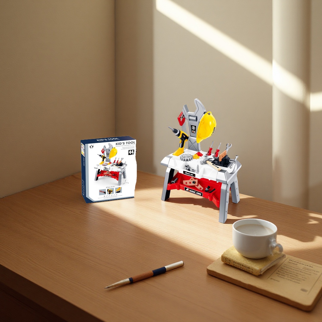 儿童仿真工具系列过家家套装电动工具套装不包电收纳箱细节图