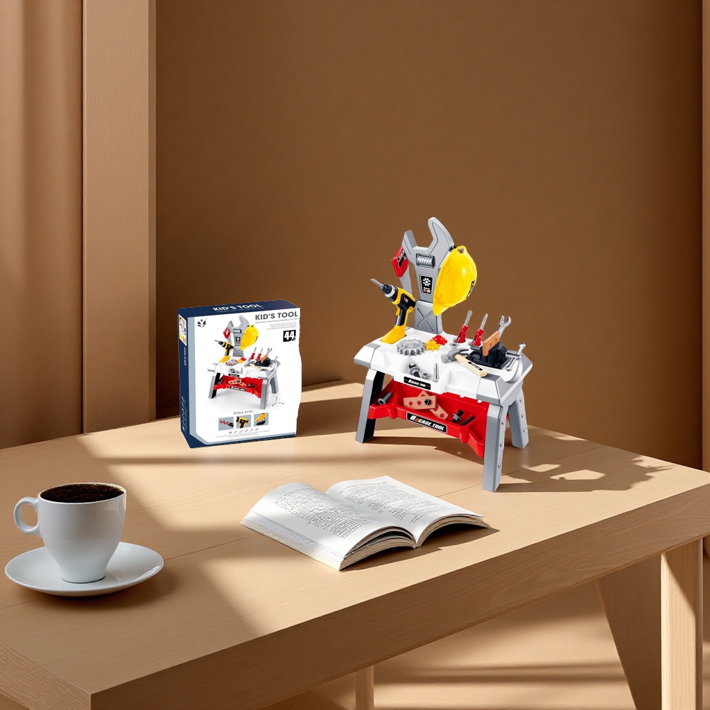 儿童仿真工具系列过家家套装电动工具套装不包电收纳箱