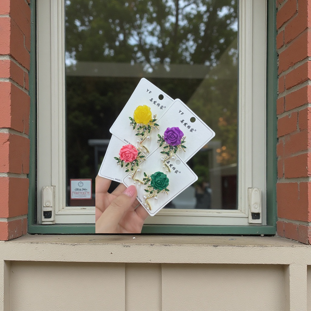 精致复古胸针 时尚饰品女个性装饰别针简约百搭小众设计胸针