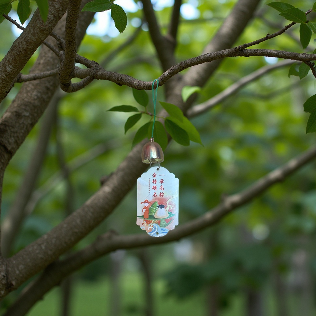 中秋铃铛装饰挂件 红色喜庆节日挂饰 铃铛挂件节日礼品细节图