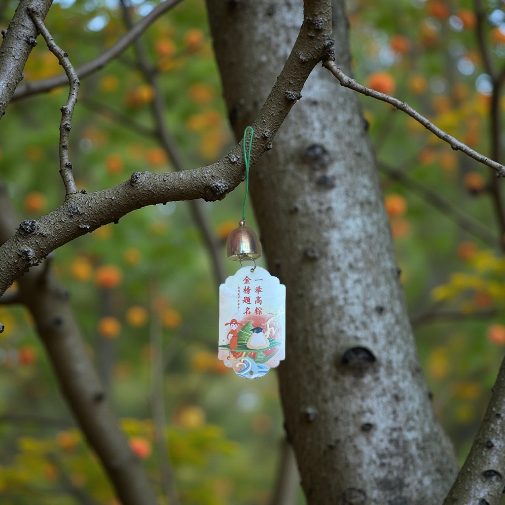 中秋铃铛装饰挂件 红色喜庆节日挂饰 铃铛挂件节日礼品产品图