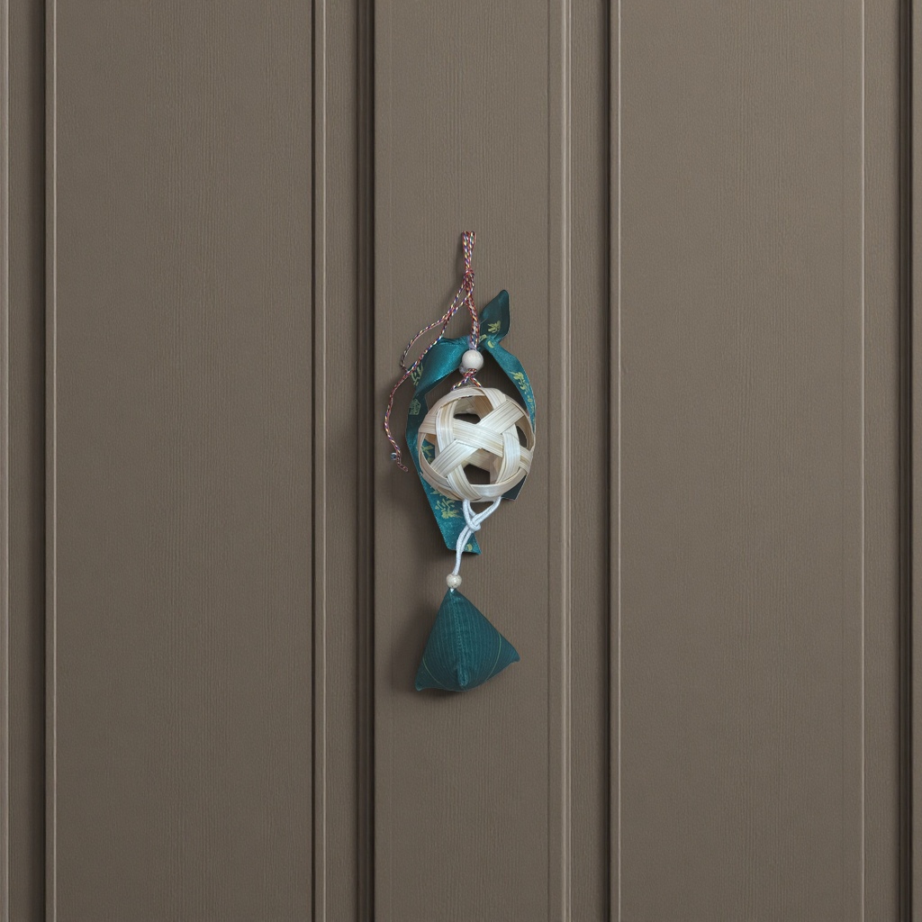 中秋礼盒粽子造型装饰挂件 红色喜庆节日挂饰家用摆件