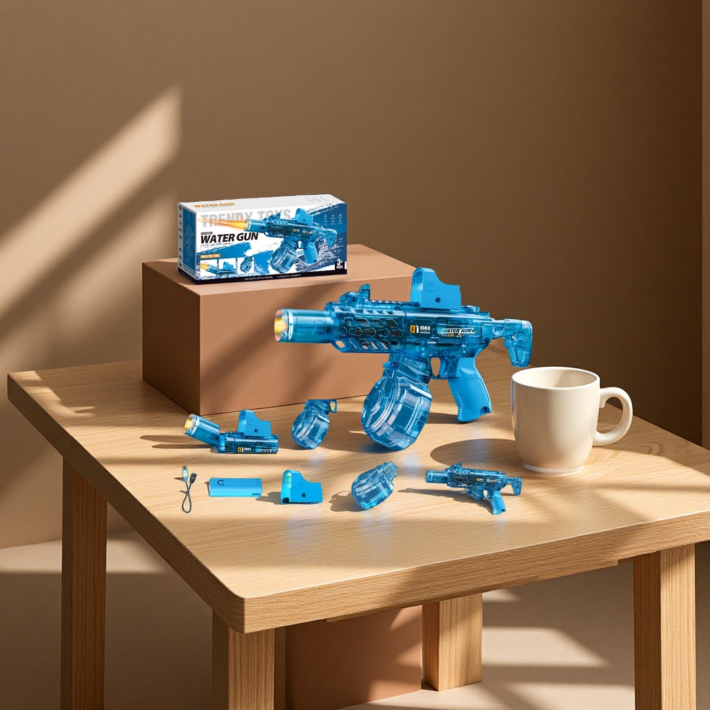 电动水枪儿童防水玩具 1200mAh超长续航高射程水弹枪