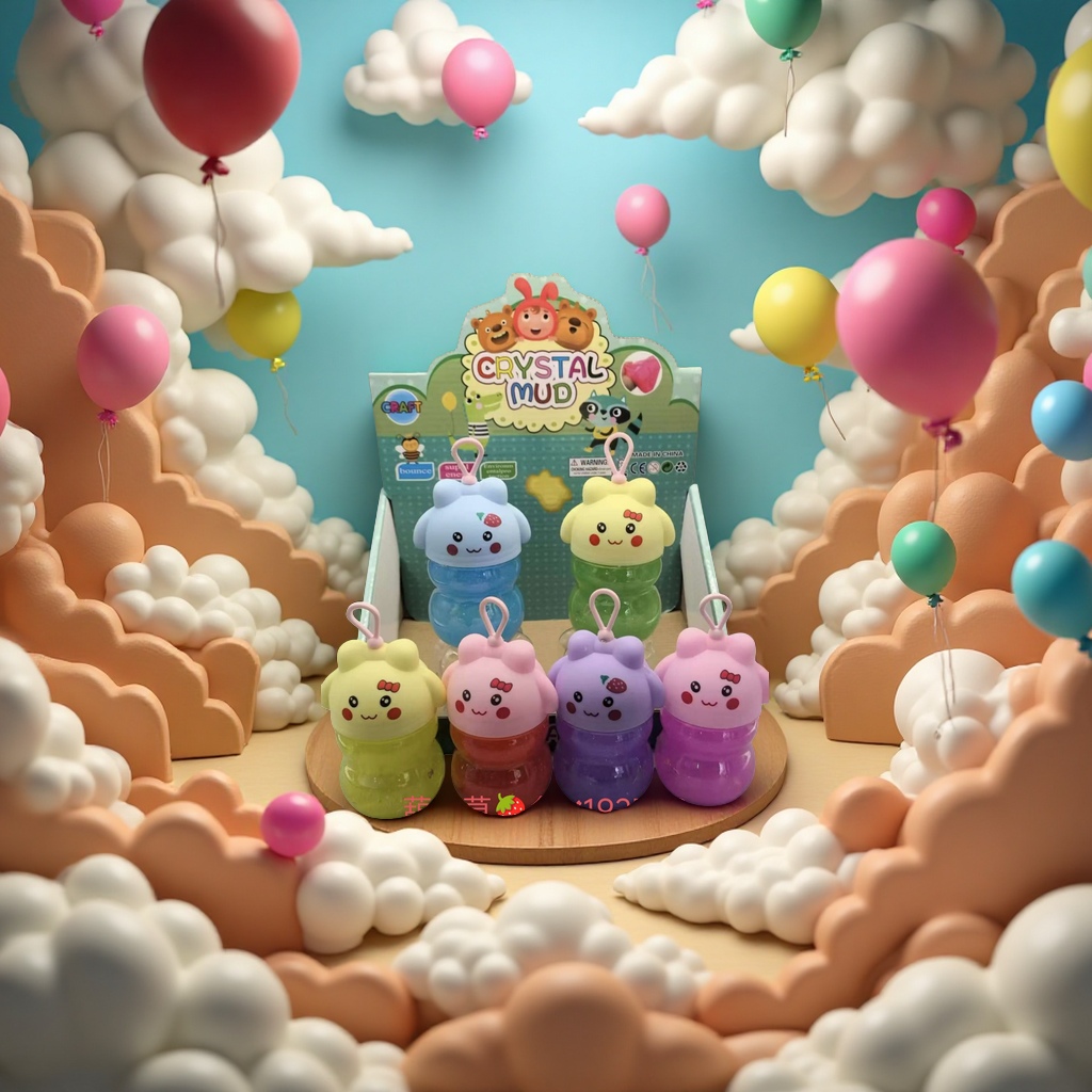 卡通气模玩具实物图