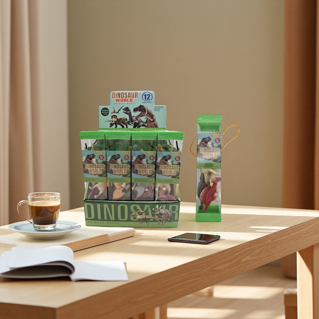 恐龙玩具儿童益智拼装积木男孩礼物大号模型套装