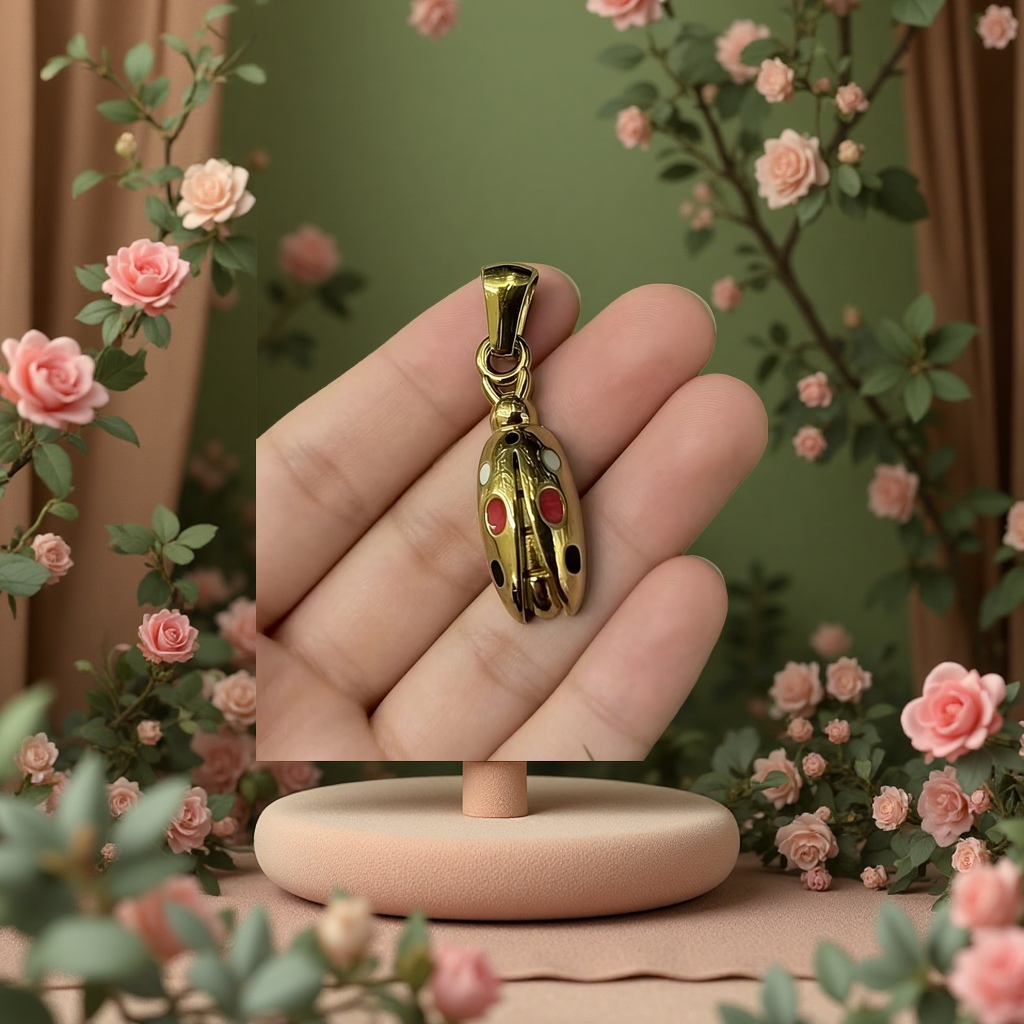 999足银花朵吊坠项链和田玉果壳铃配件