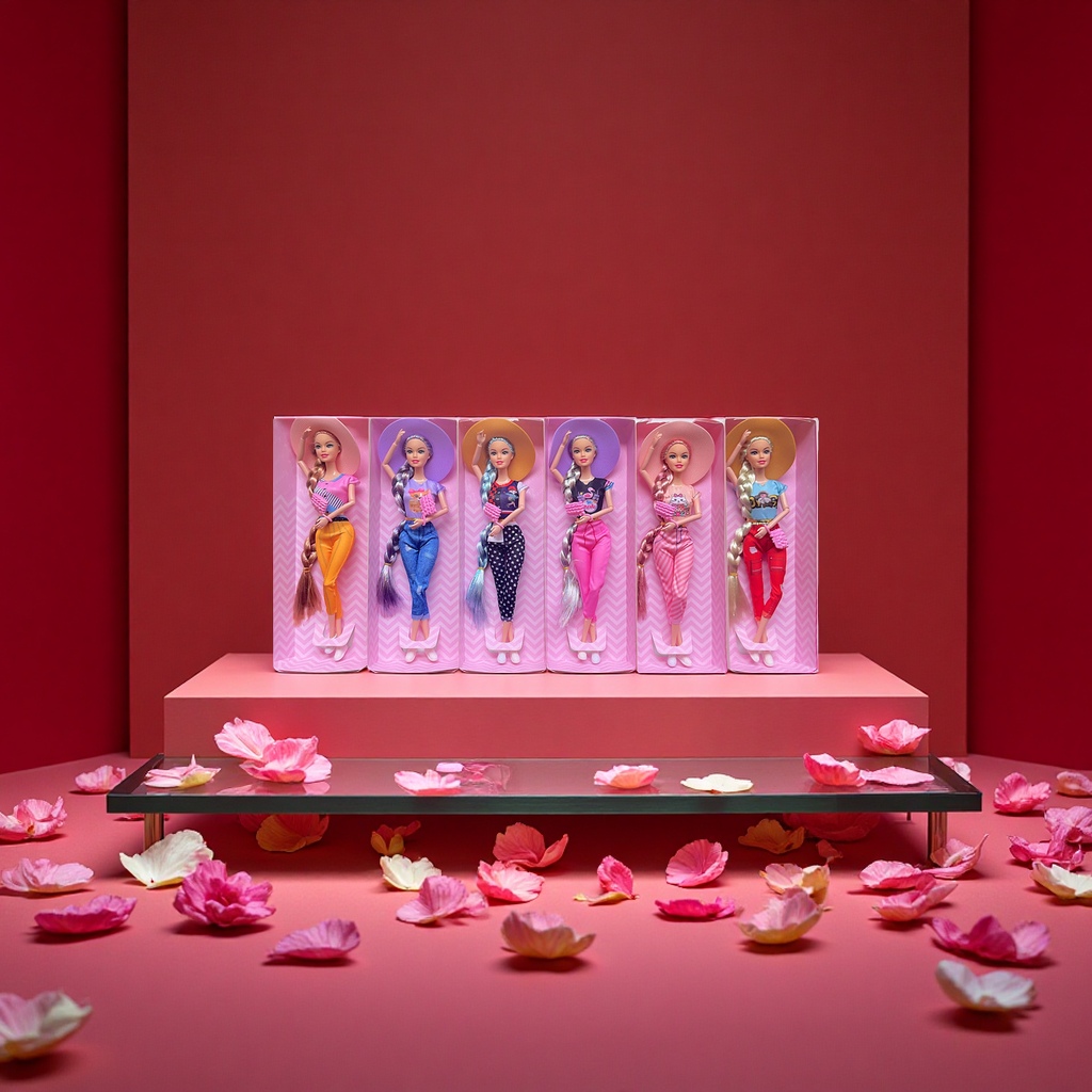 飞天娃娃/搪胶/芭比娃娃/重生娃娃/聚美DIY潮品细节图