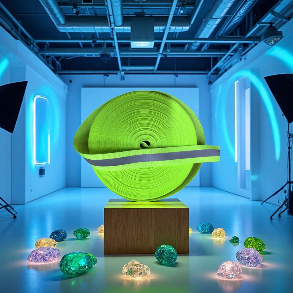 3M green inlaid reflective strip Specification image