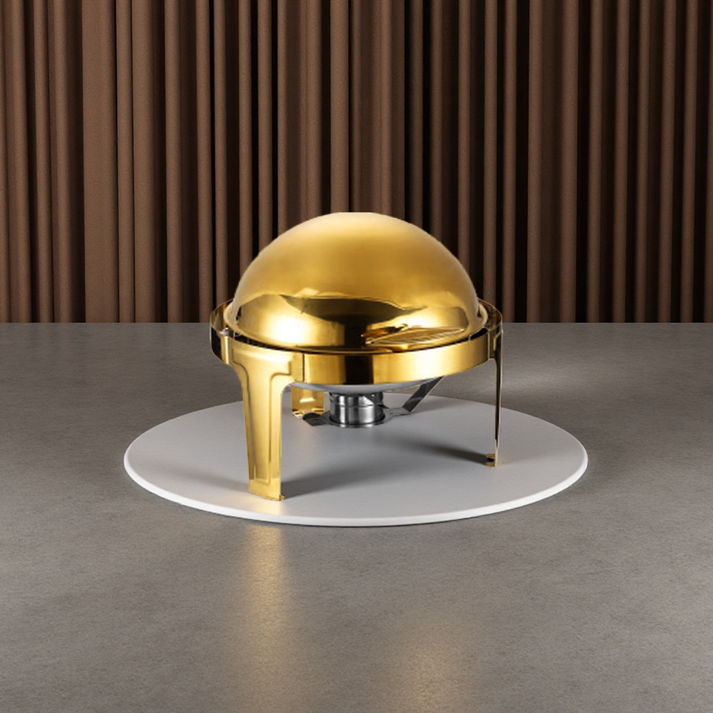 Stainless steel buffet stove, buffet stove, hotel insulated stove, visible hydraulic flip lid stove Item Picture