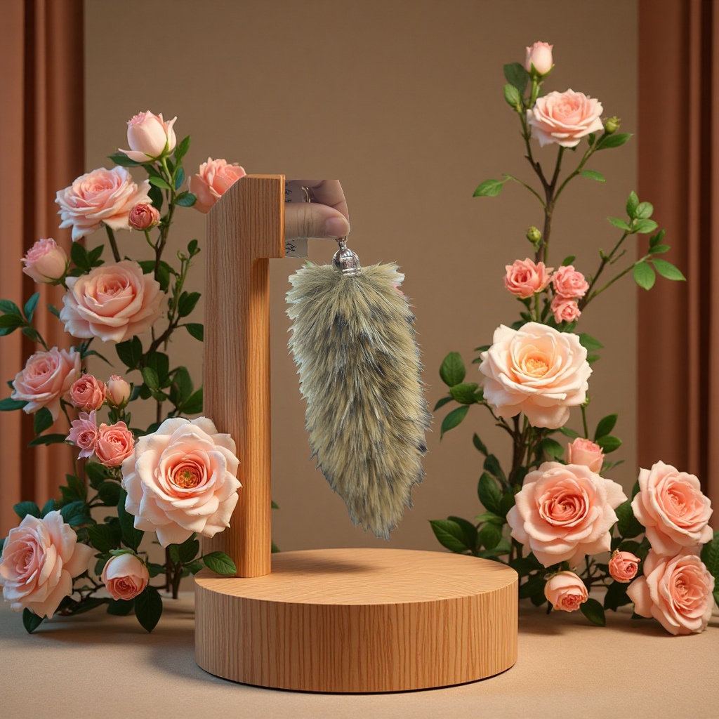 尾巴吊坠时尚个性项链女简约设计感饰品潮流小众首饰