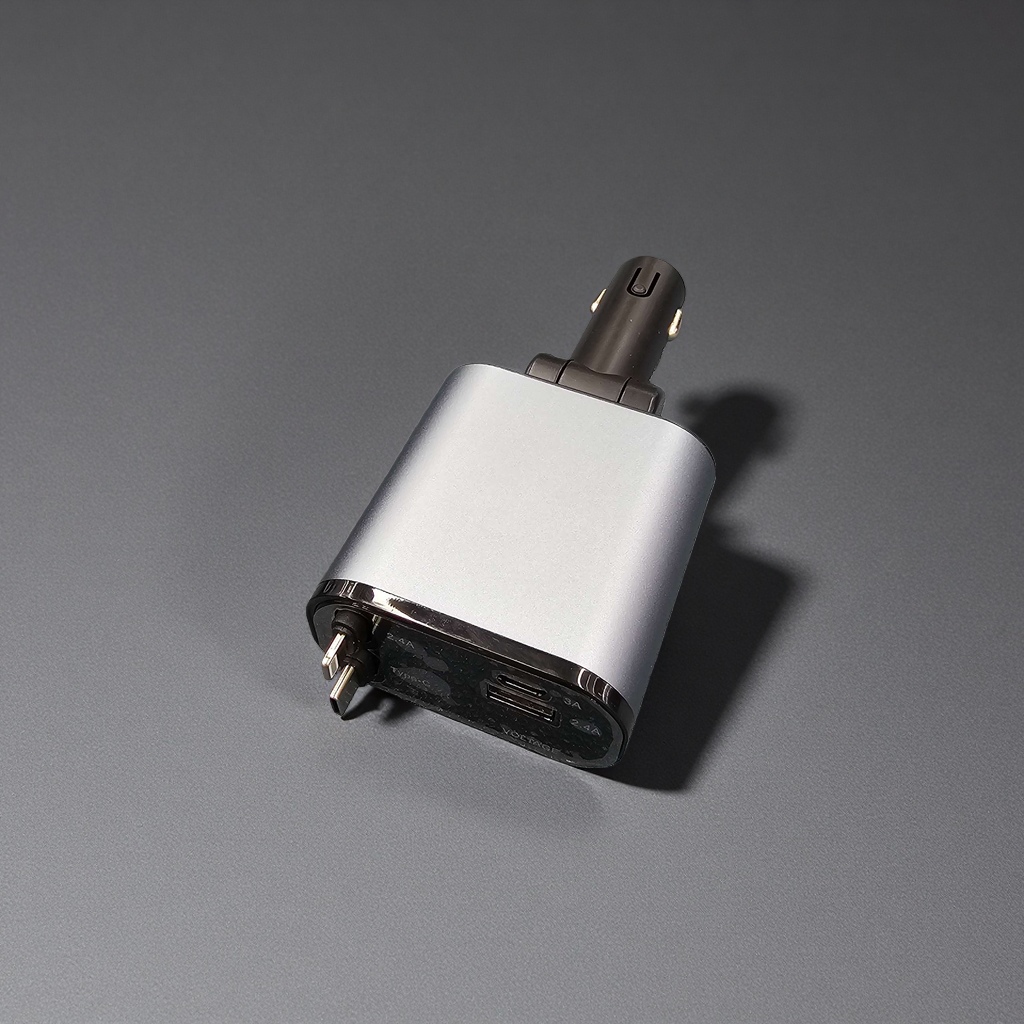 车载充电器车充星空顶氛围灯12V快充接口多口充电宝