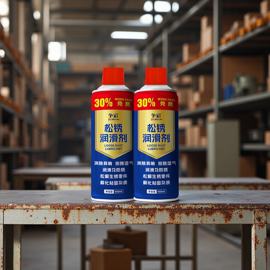 Powerful rust-removing, lubricating and anti-rust spray, car door lock screw loosening agent, multi-functional metal anti-rust agent Application Scenario