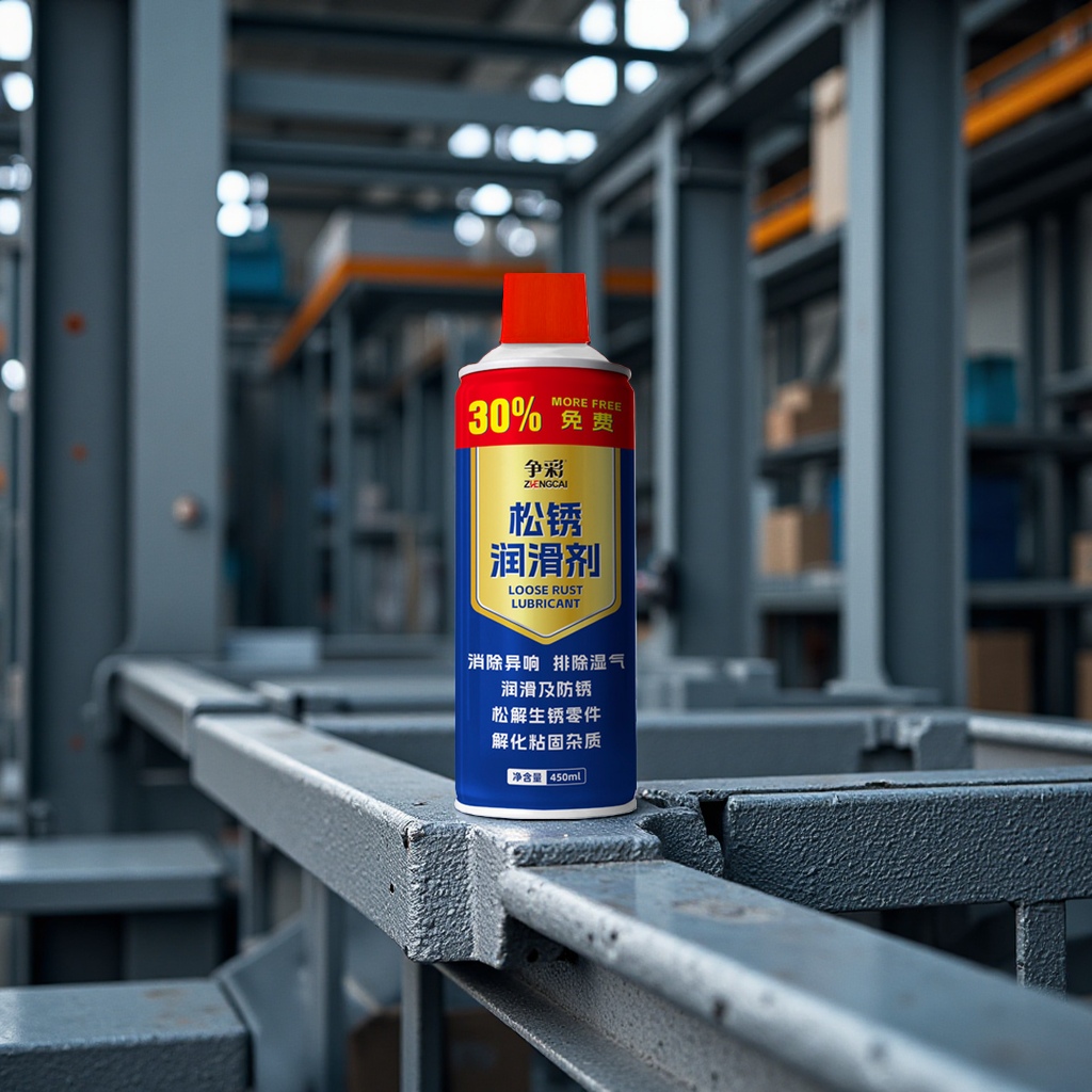 Powerful rust-removing, lubricating and anti-rust spray, car door lock screw loosening agent, multi-functional metal anti-rust agent Item Picture