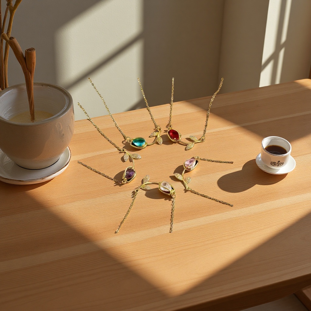 项链女简约时尚百搭锁骨链日常佩戴礼物送女友妈妈产品图