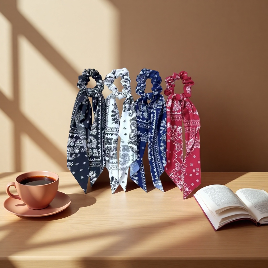 儿童围巾实物图