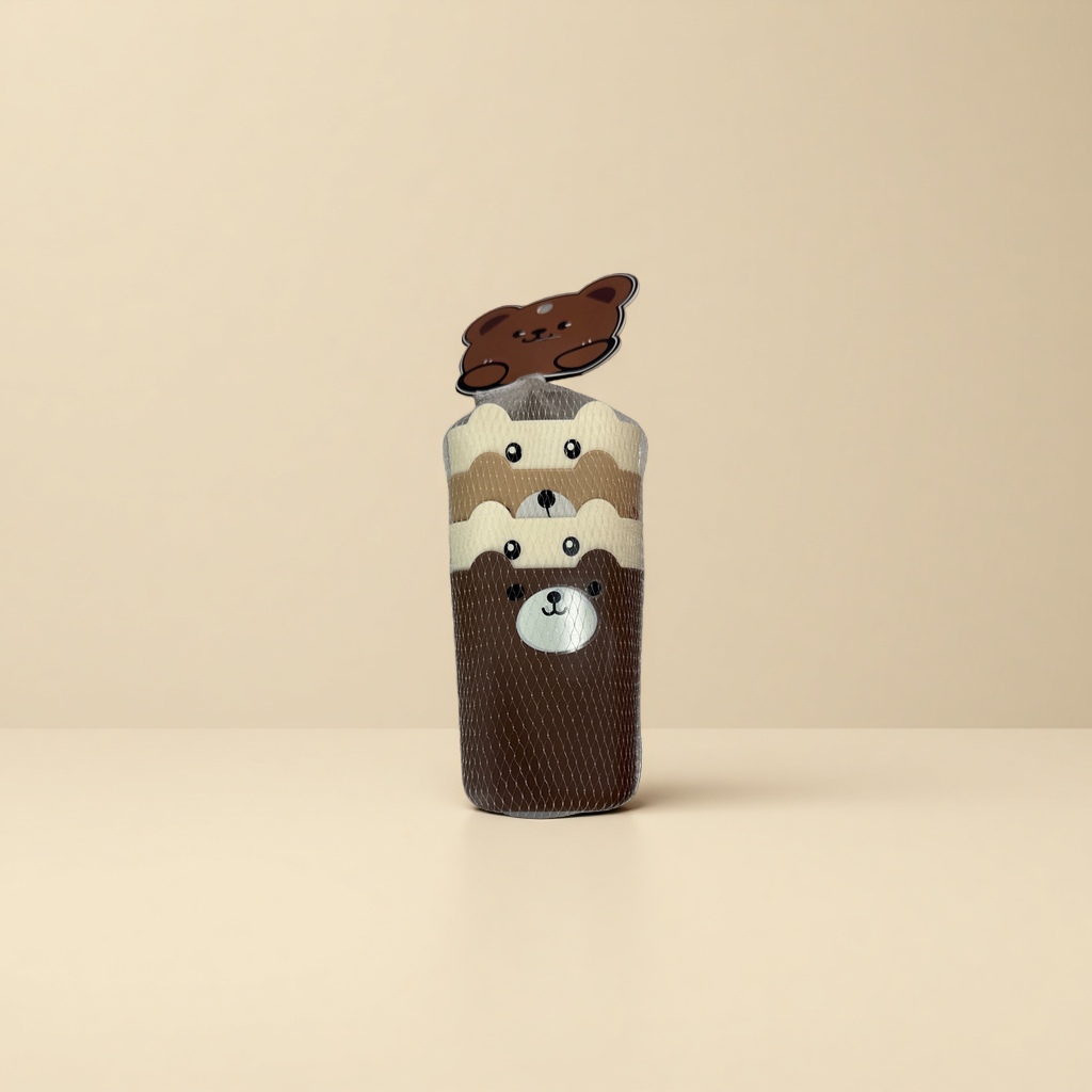 卡通可爱收纳盒多格分隔整理盒儿童文具收纳盒产品图