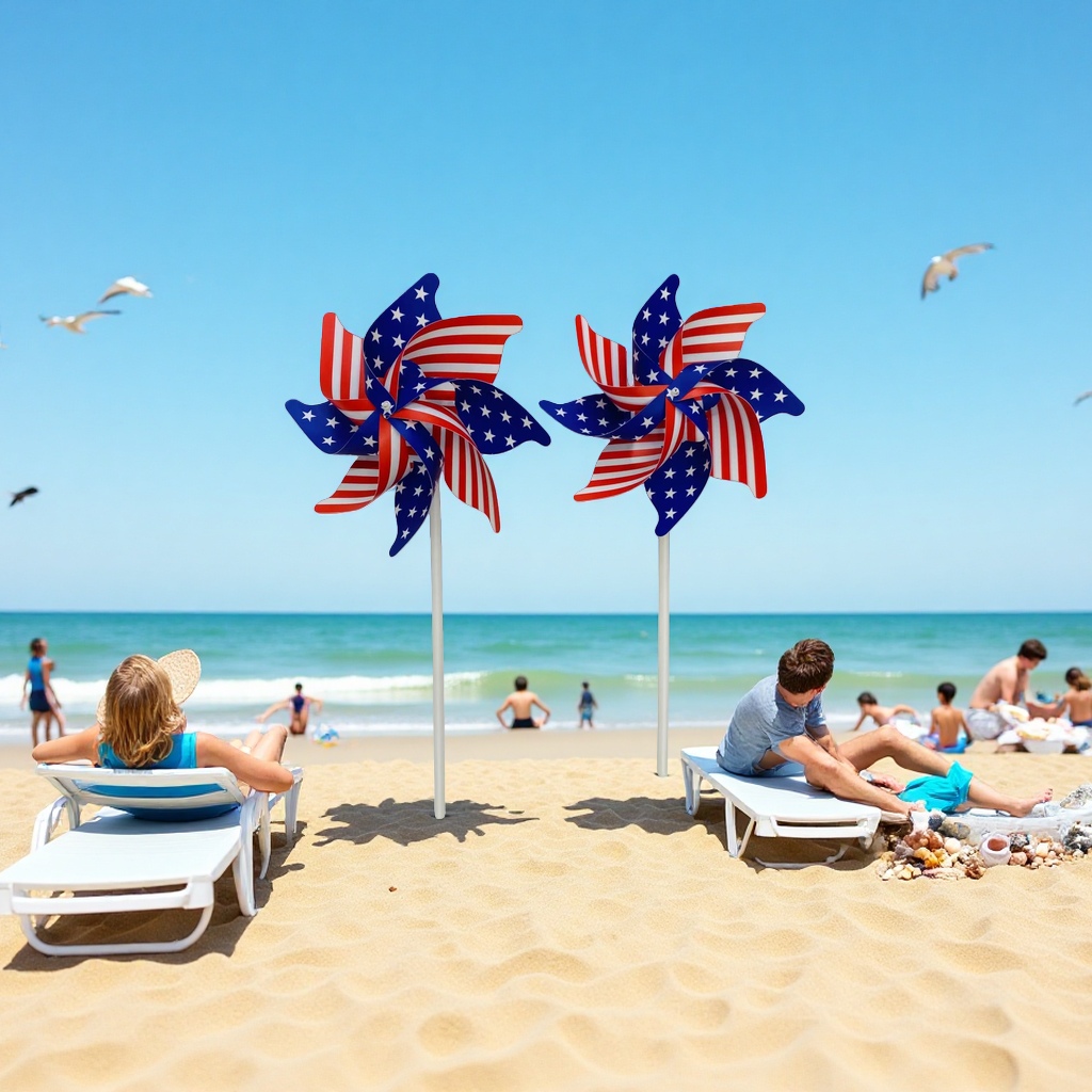 儿童广告风车玩具旋转风车益智早教户外游戏