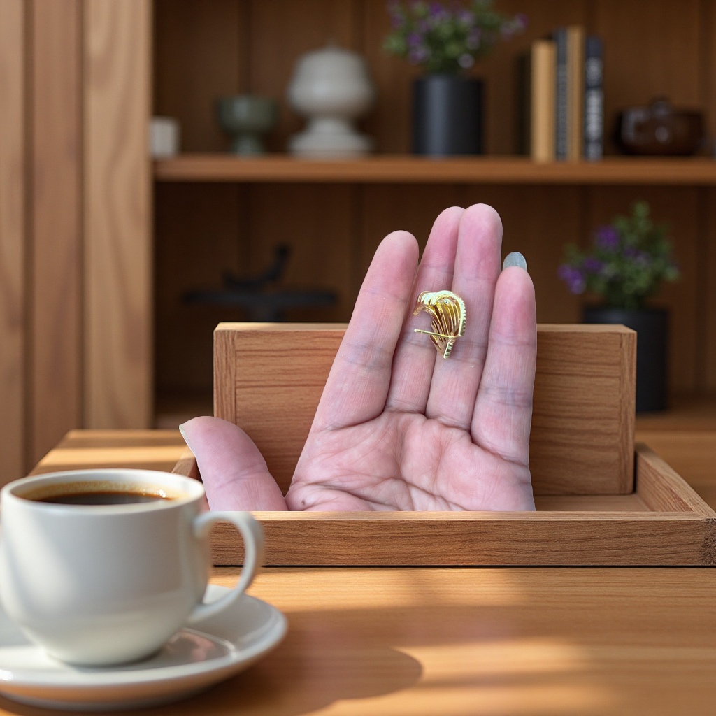 ccb四爪耳钉饰品简约时尚耳饰耳环外贸创销款产品图