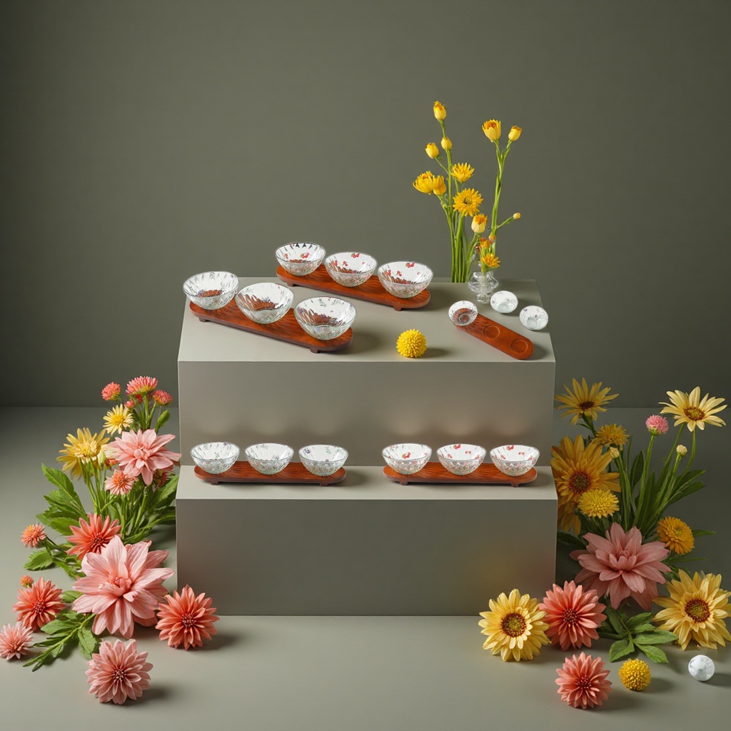 陶瓷坚果盘糖果盒调味盒陶瓷罐储物罐密封罐新品陶瓷碟蛋糕盘点心盘产品图