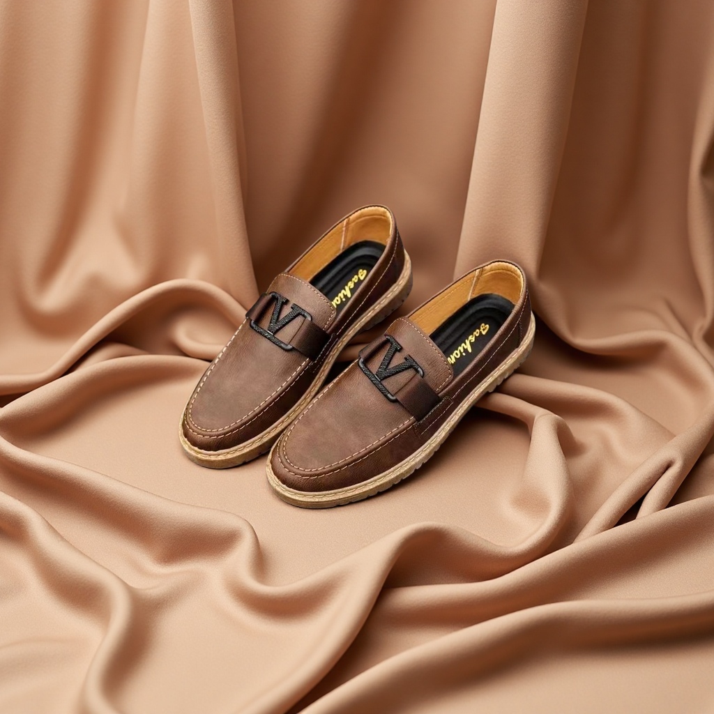 男式正装单鞋实物图