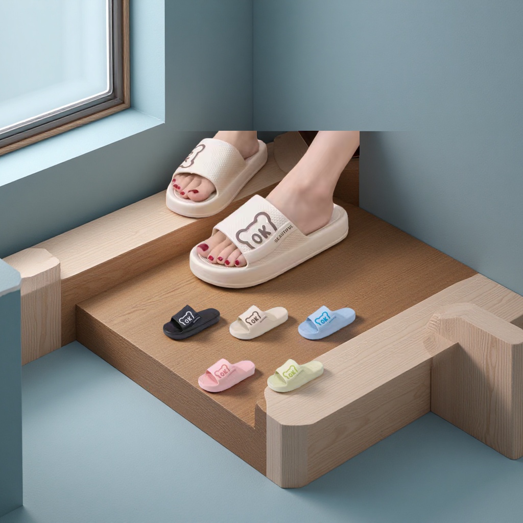 Fashionable and versatile summer slippers for women details Picture