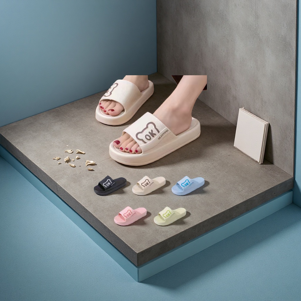 Fashionable and versatile summer slippers for women Application Scenario
