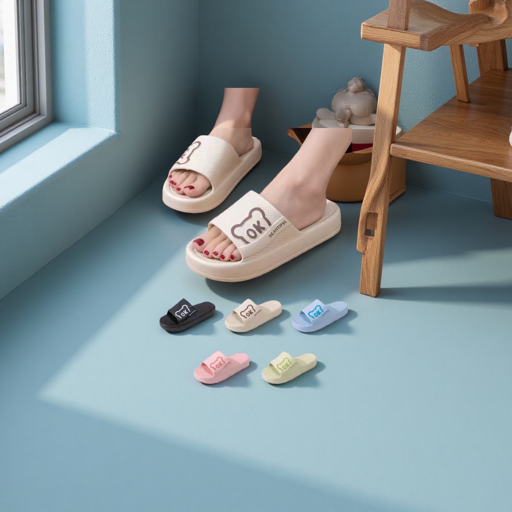 Fashionable and versatile summer slippers for women full figure