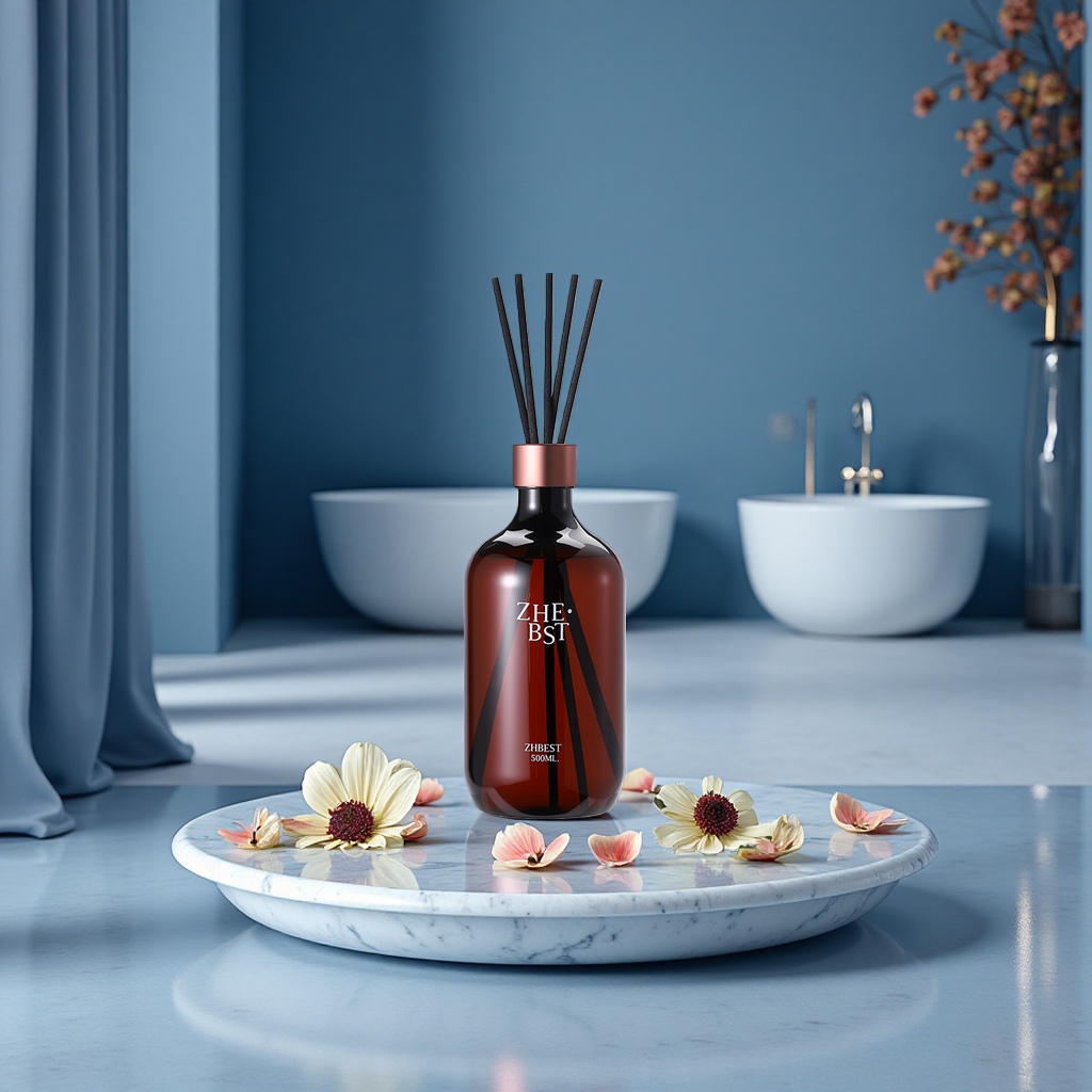 ZHE.BST Flameless aromatherapy essential oil long-lasting deodorizing Toilet, home hotel fragrance display, Bedroom air Fragrance aroma bottle Item Picture