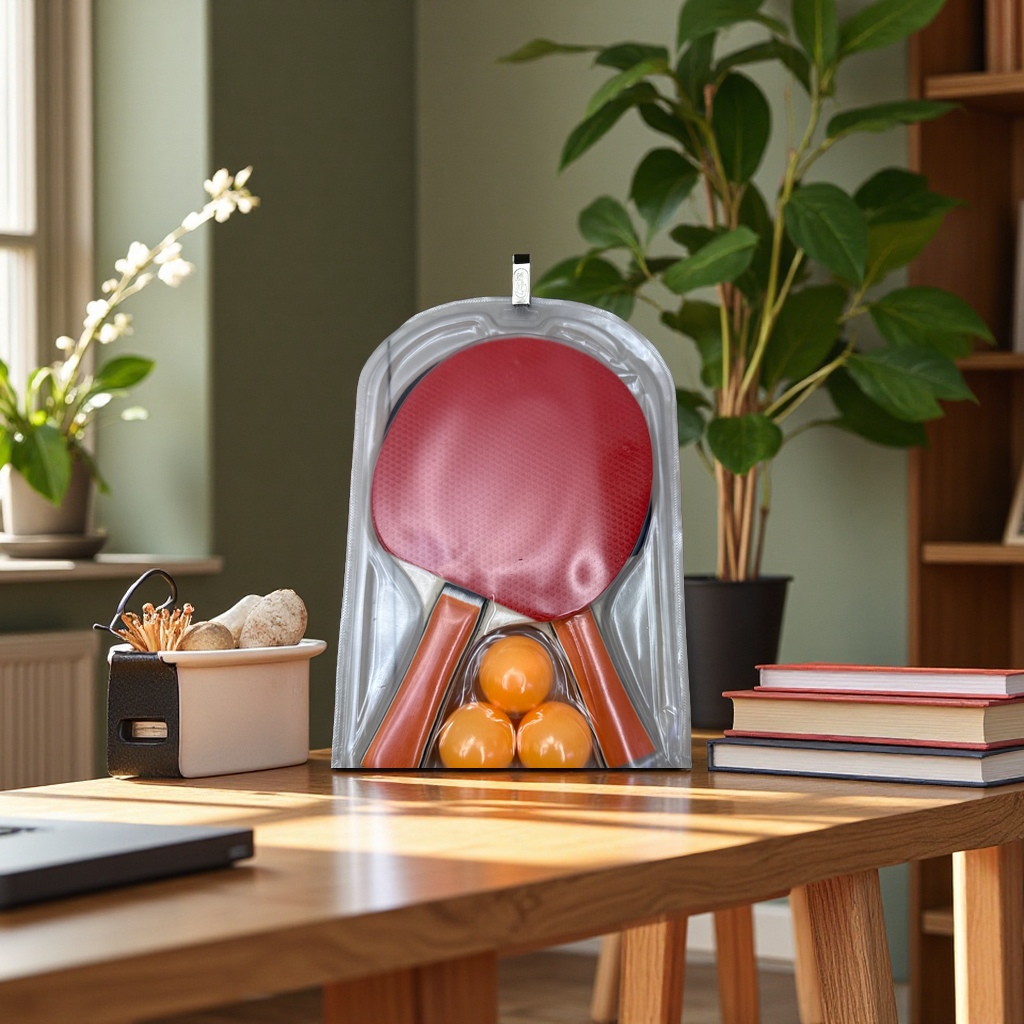 乒乓球拍 进口胶皮 专业训练 适合初学者 中级选手