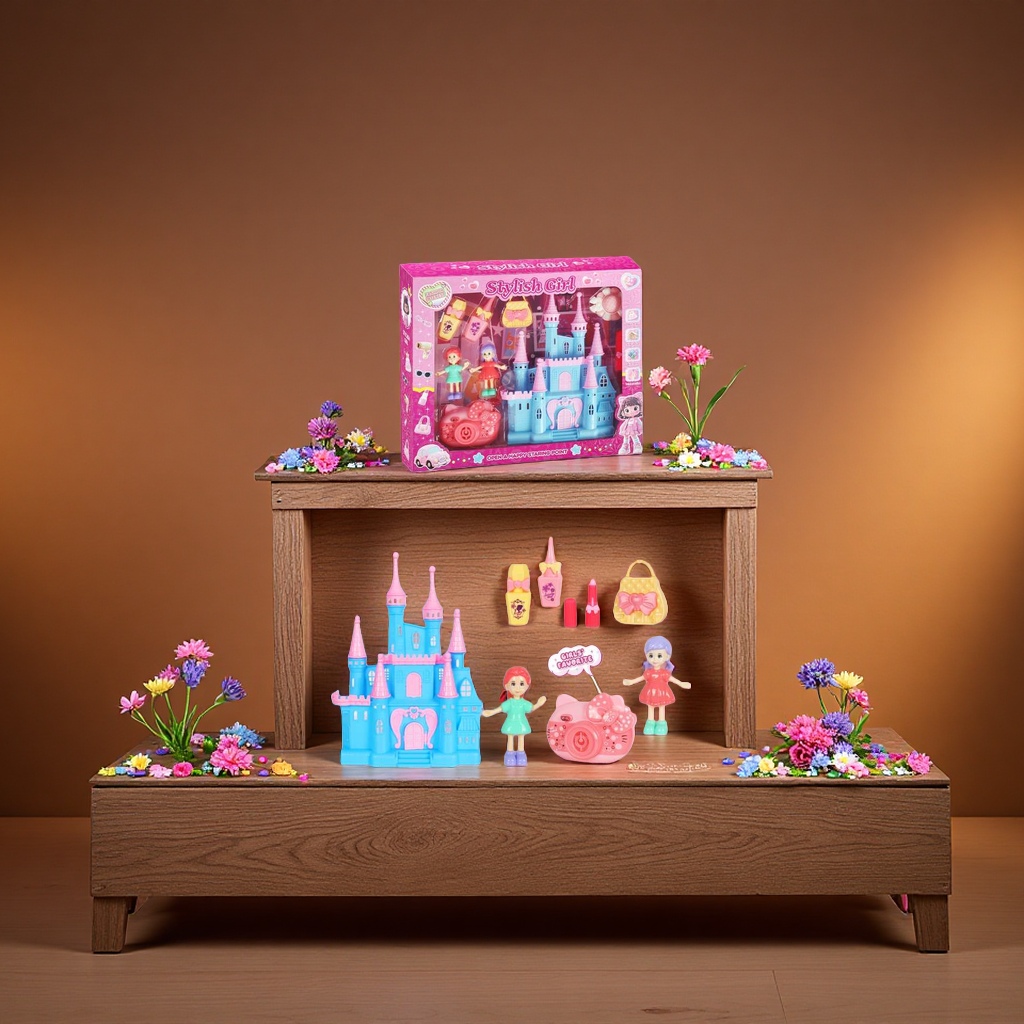 娃娃城堡套装细节图
