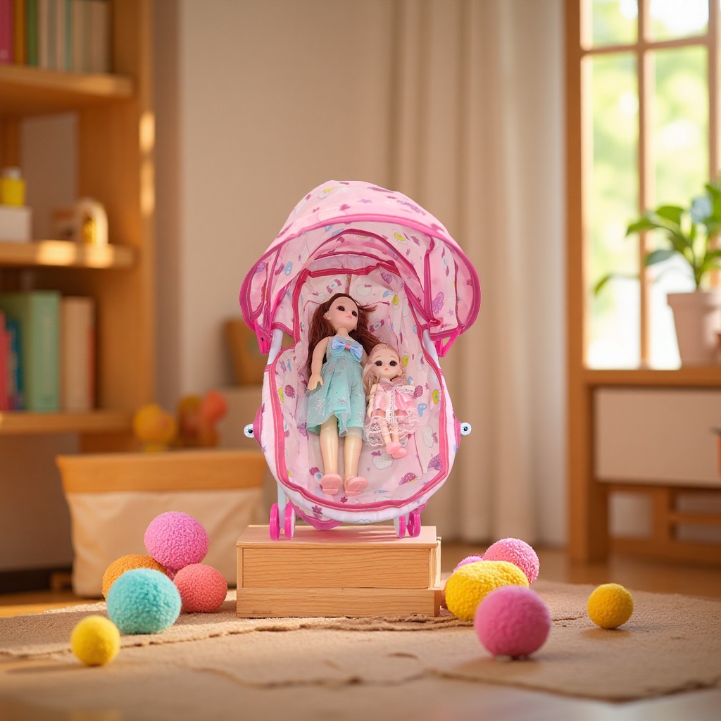 婴儿推车实物图