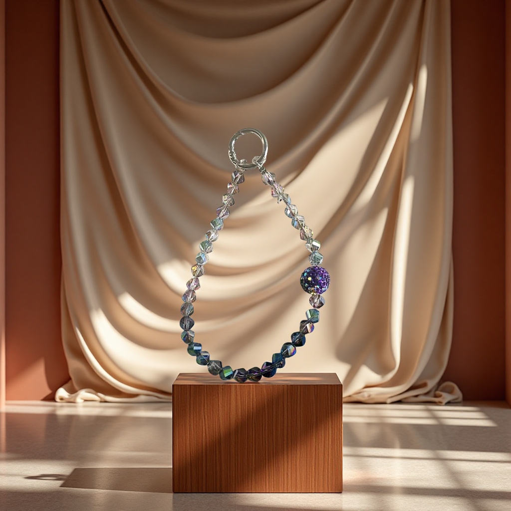 天然石项链越南沙金胸链锁骨链小众轻奢简单大气长链