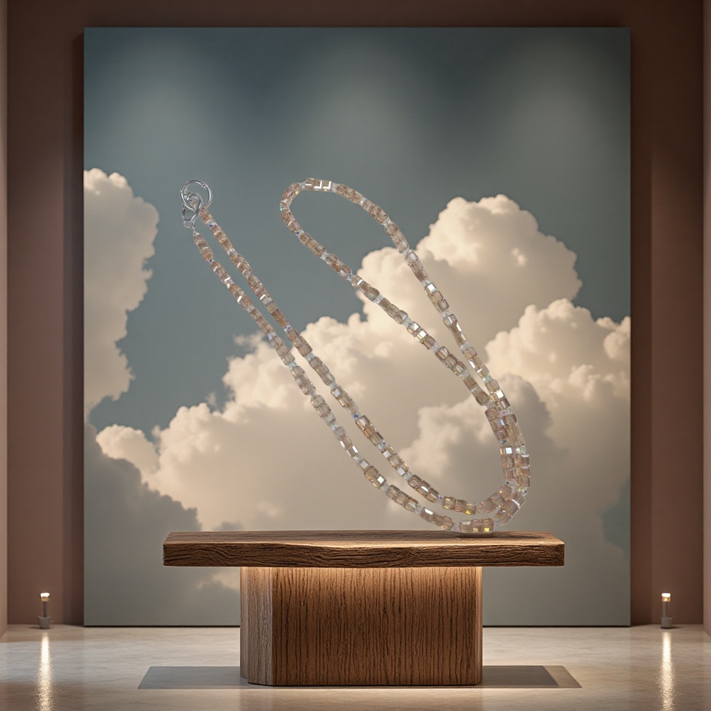 项链白底实物图