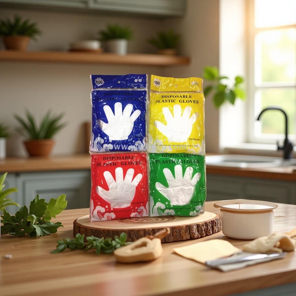 一次性手套实物图