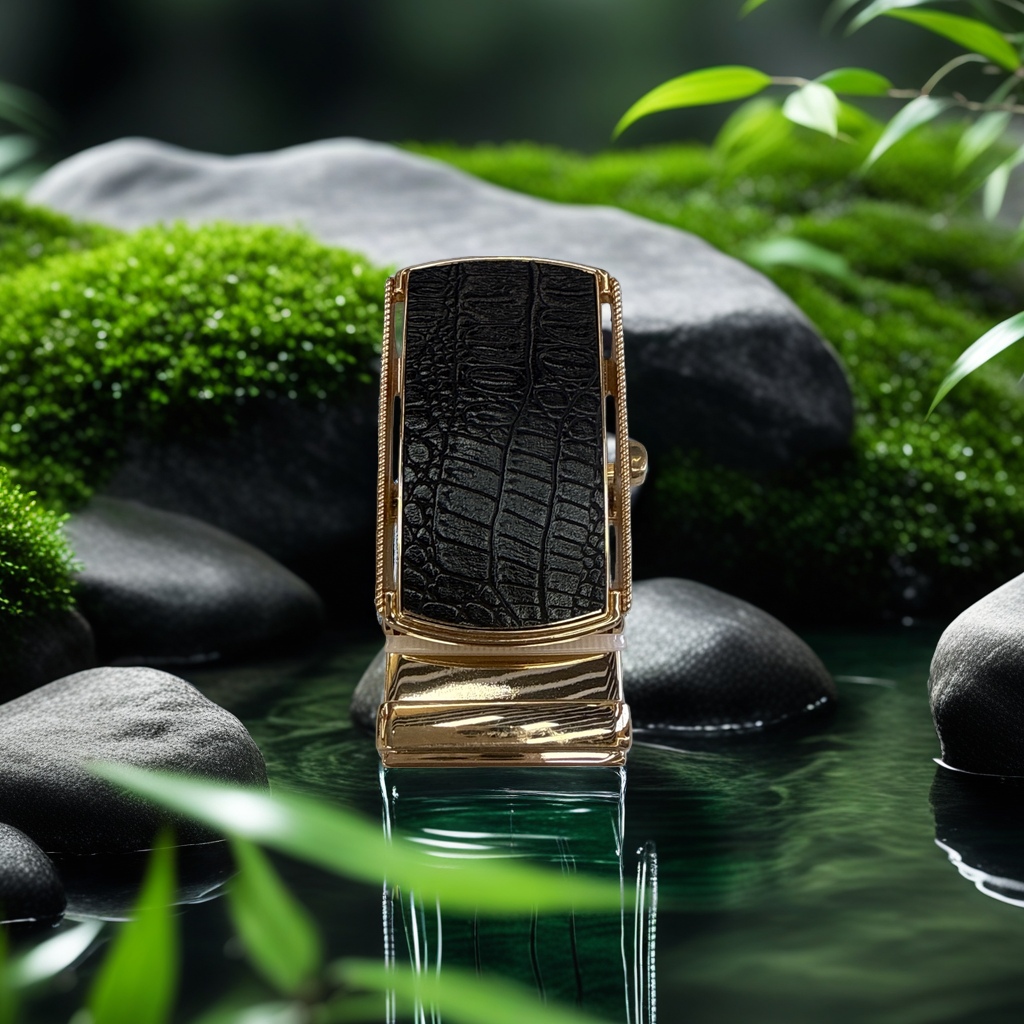 The 3.5 cm alloy toothless buckle is anti-slip, durable, stable and sturdy
