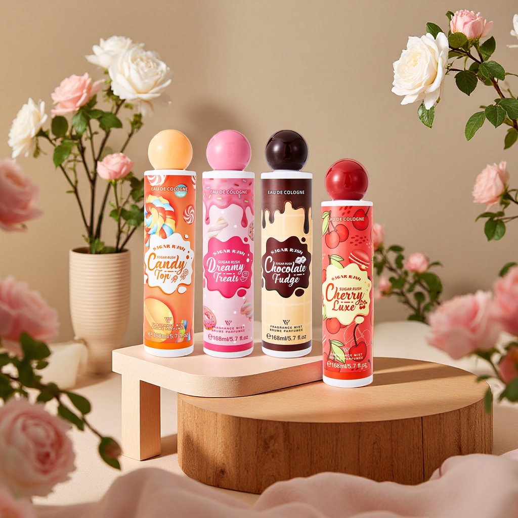 中东南美爆款168ml圆头设计身体喷雾香水产品图