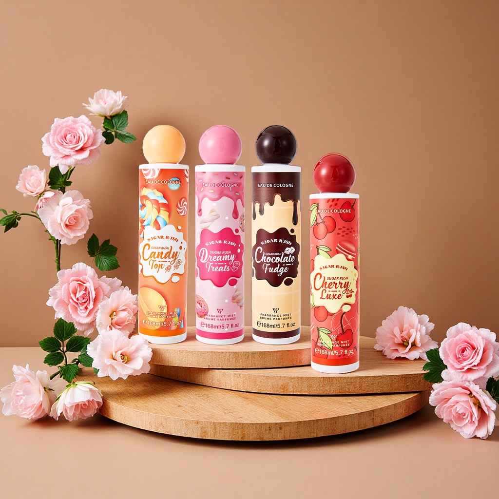 中东南美爆款168ml圆头设计身体喷雾香水