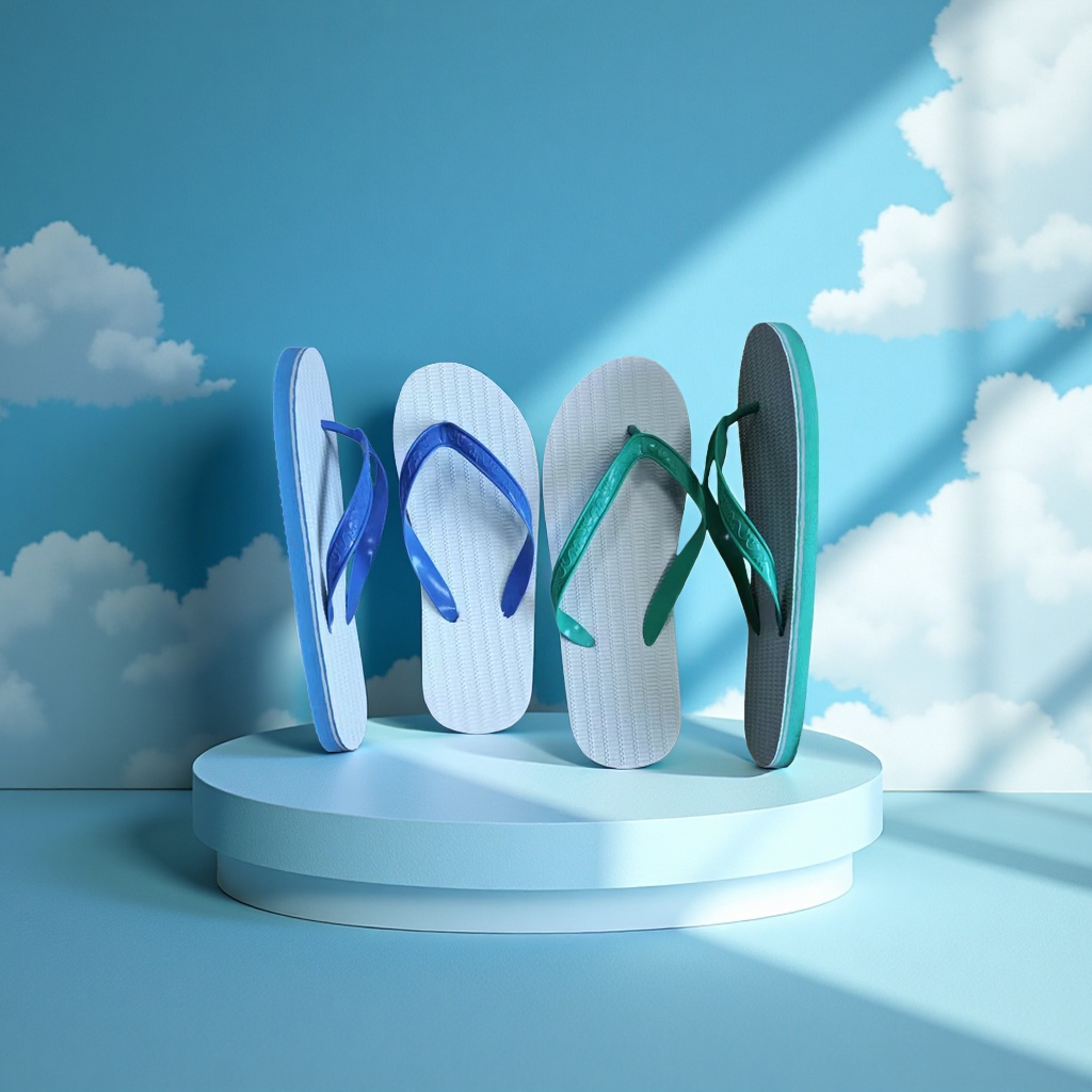 Summer home plastic slippers for women are breathable, comfortable and anti-slip Specification drawing