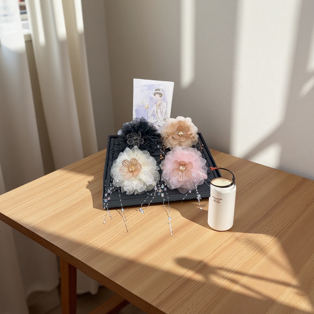 仿真花礼盒实物图