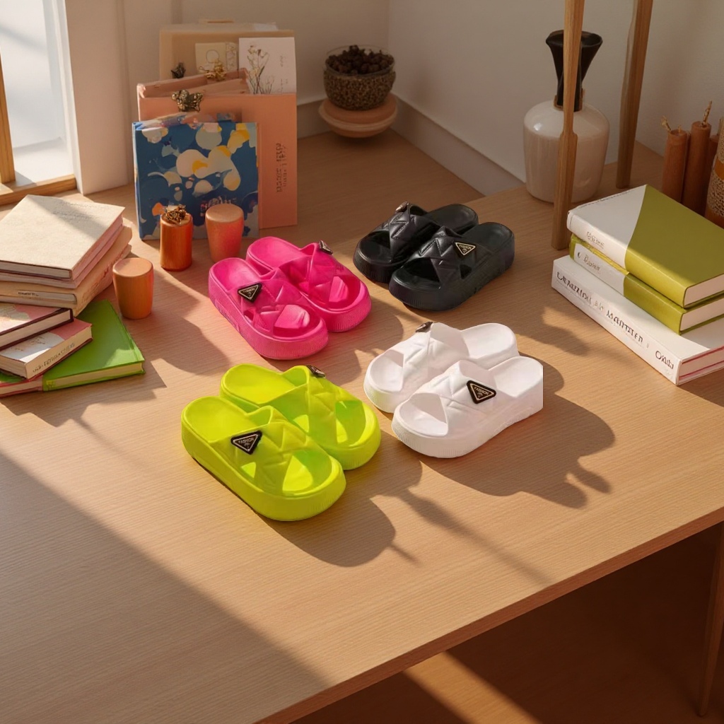 Anti-slip home soft-soled bathroom slippers for women Specification image