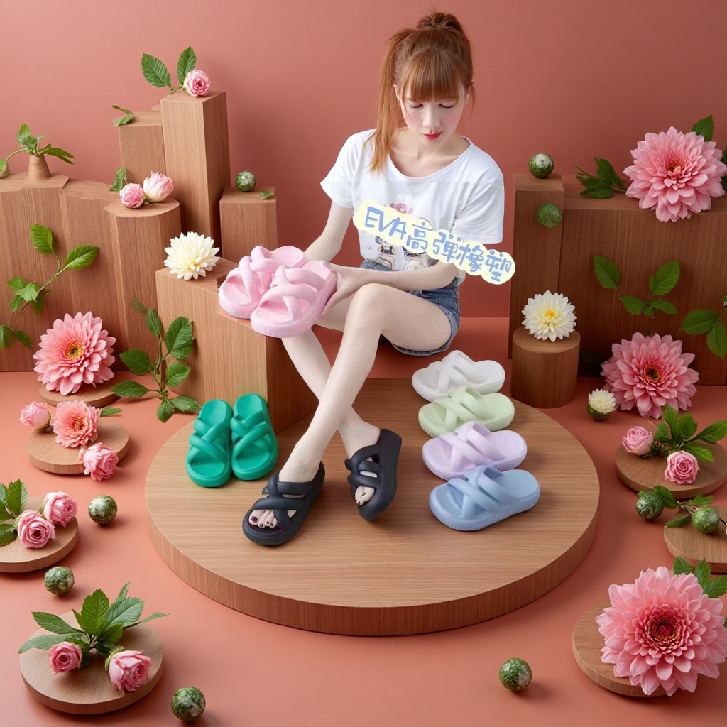 Women's summer shoes are fashionable, breathable, comfortable and anti-slip details Picture