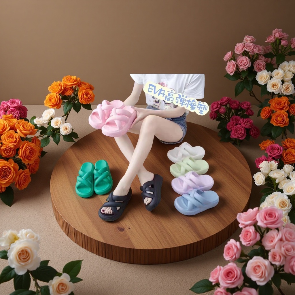 Women's summer shoes are fashionable, breathable, comfortable and anti-slip Specification image