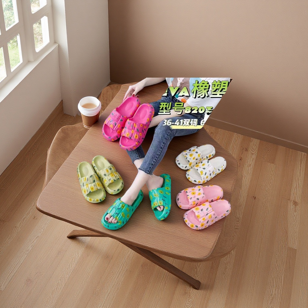 Anti-slip bathroom soft-soled slippers for home comfort Application Scenario