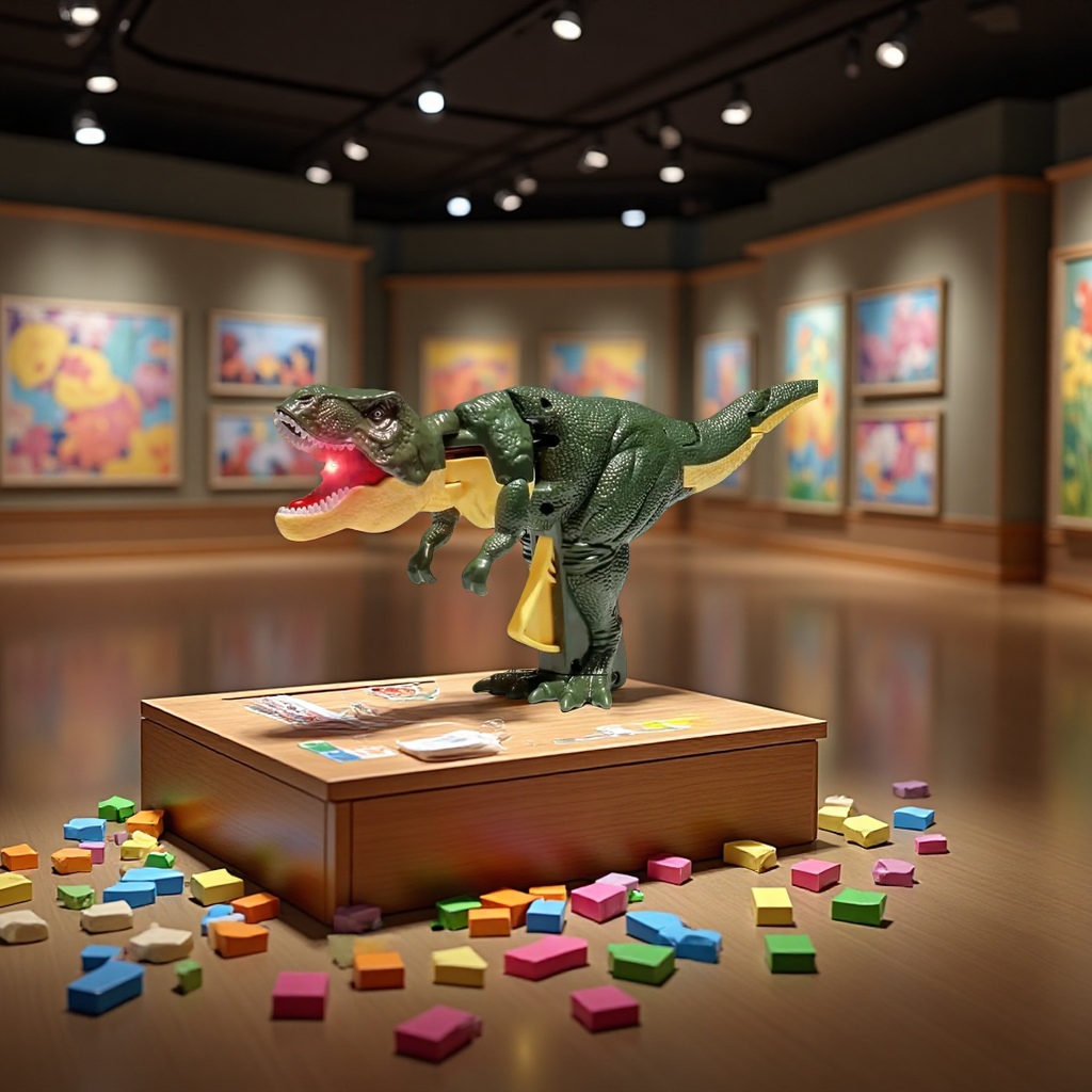 恐龙玩具实物图