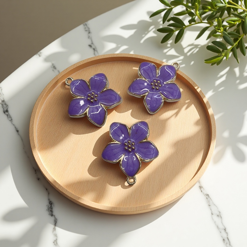 儿童耳饰实物图