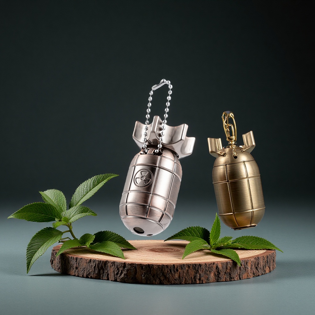 Three-in-one grenade, laser pen, cat toy, purple and white light, rotating gyroscope, keychain, laser light, Type-C, charging Item Picture
